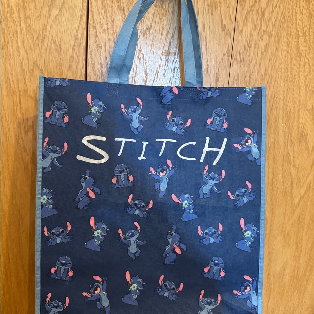 Stitch Blue Tote Bag NWT